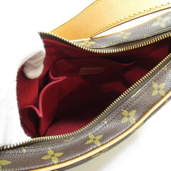 Croissant MM Monogram Canvas Shoulder Bag - Picture 11 of 13